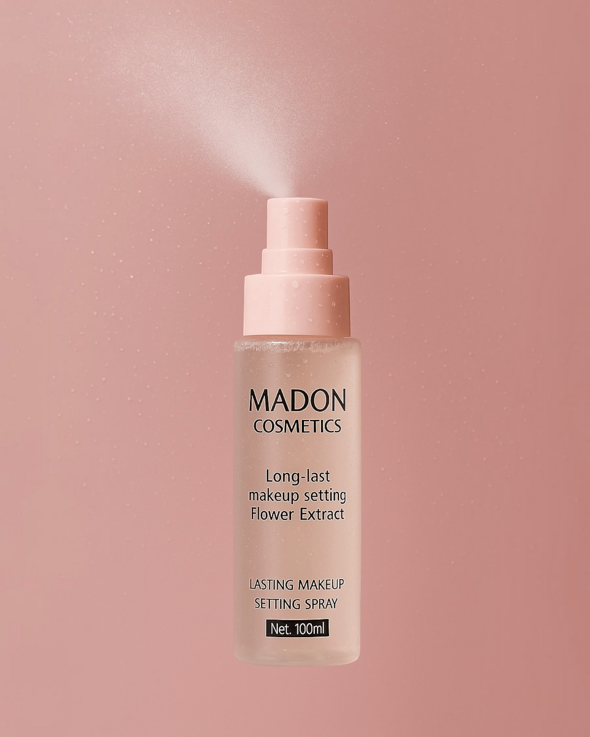 Fixateur de maquillage aux extraits de fleurs